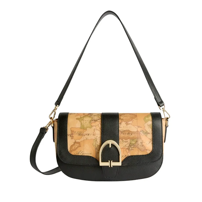 Borsa Donna Sottospalla 1A Classe Alviero Martini linea Valley Geo colore Geo Classic e Nero LD66