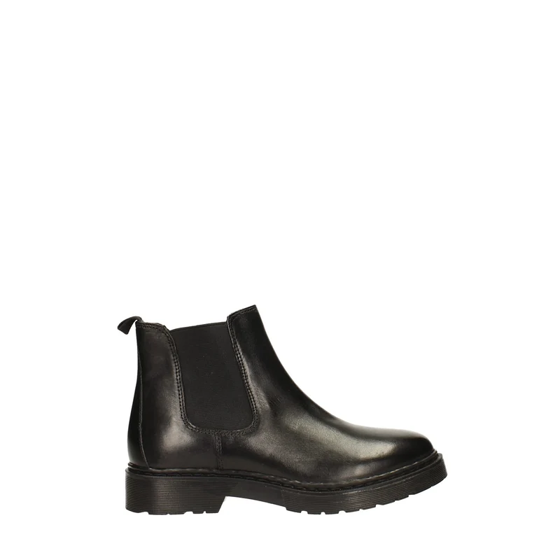Stivaletti chelsea in vera pelle.Tacco alto 3cm