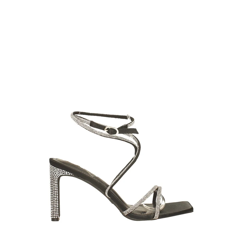 Sandali con strass. Tacco alto 10cm