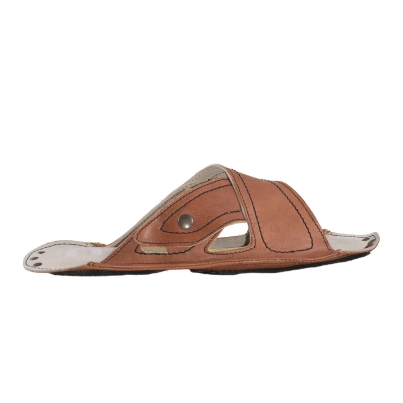 Ciabatta 11555 in pelle