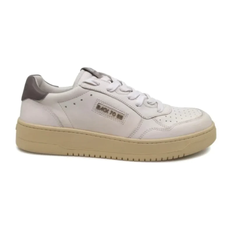 Sneakers 108002-000373 bassa in pelle fondo ambra