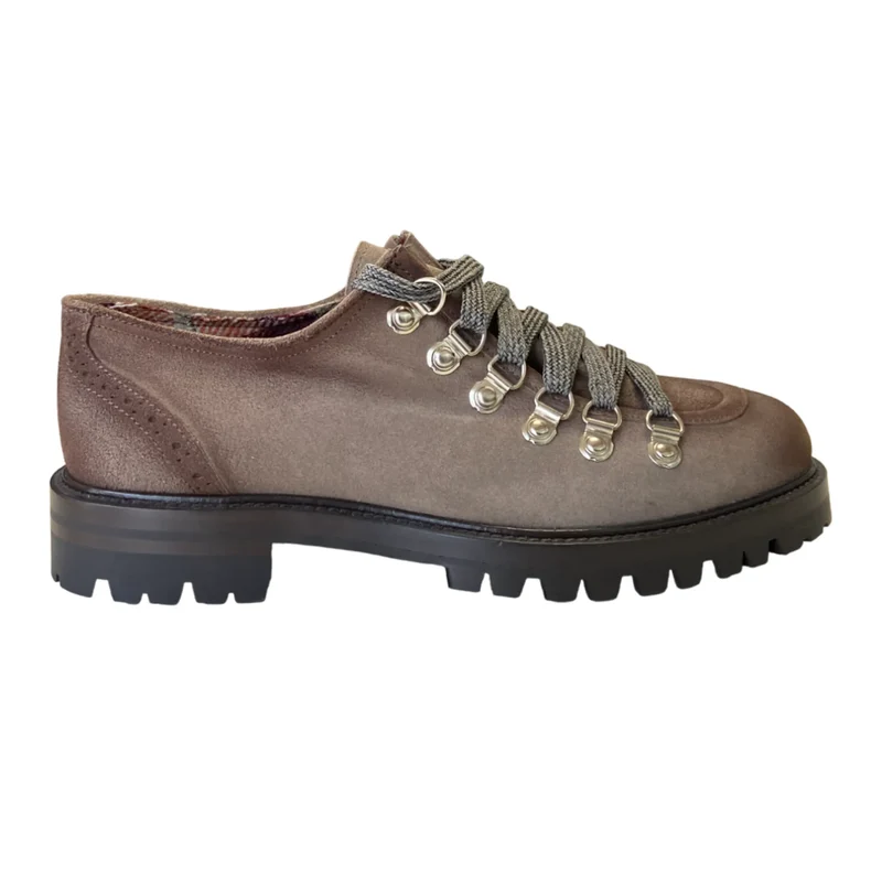 Stringata B30285 derby allacciatura trekking fondo roccia