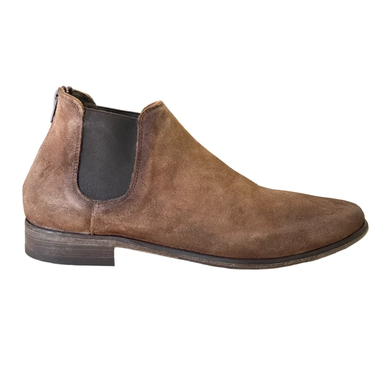 Stivaletto PKC4024 camoscio crust fondo cuoio
