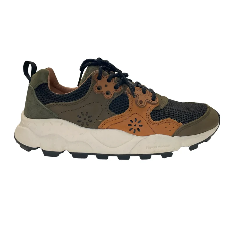 Sneakers 9106 in pelle multicolore