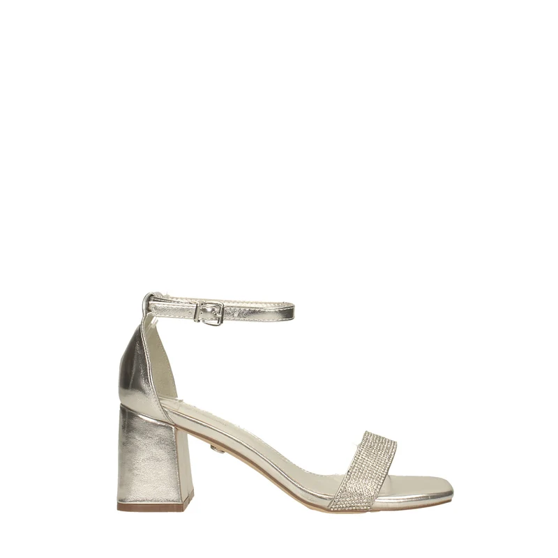 Sandali con strass. Tacco alto 7cm