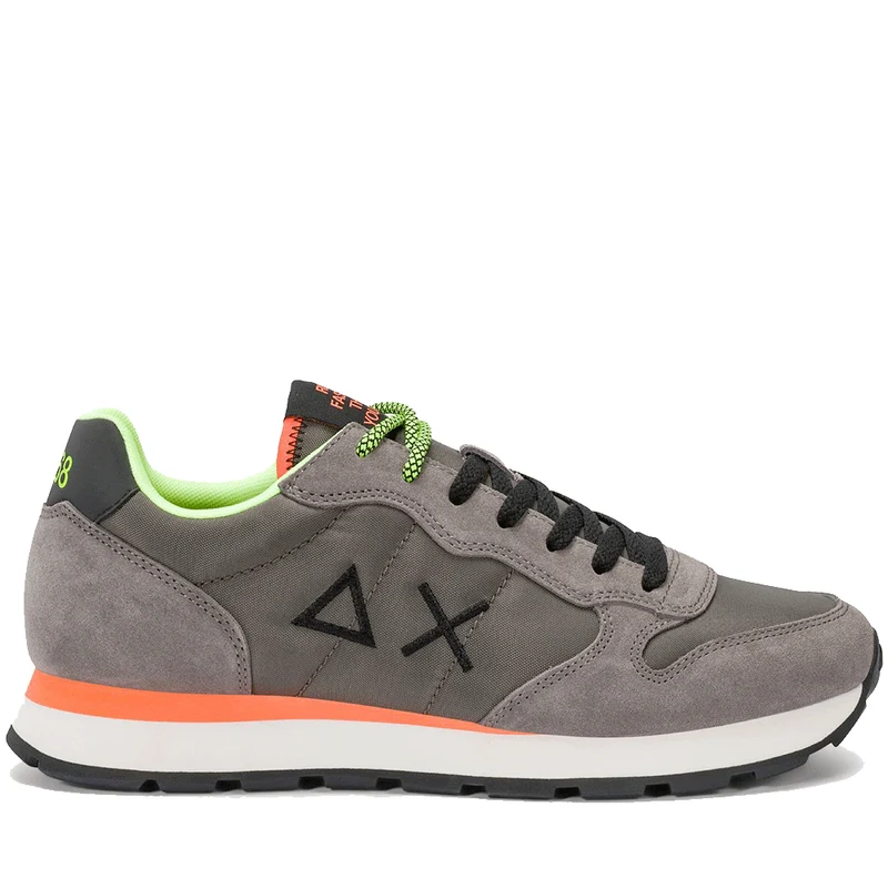 Scarpe Uomo Sun68 Sneakers Tom Fluo Inchiostro - Z36102