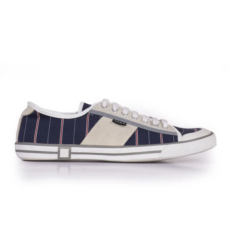 Sneakers TENDER bassa con motivo a righe larghe