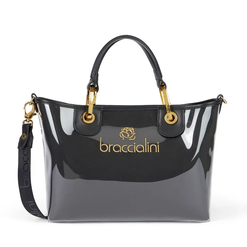 Borsa Donna a Mano Piccola BRACCIALINI linea Beth Jelly Nera