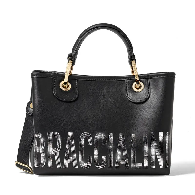 Borsa Donna a Mano Piccola BRACCIALINI linea Beth Special Nera