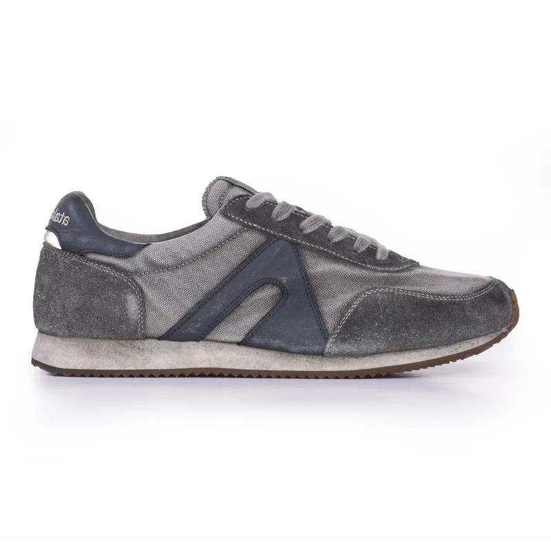 Sneakers 10014 tessuto stone wash