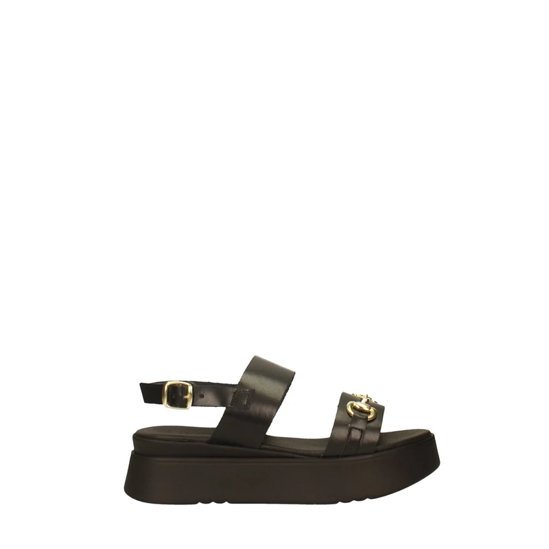 Sandali con morsetto. Made in Italy. Tacco alto 4cm