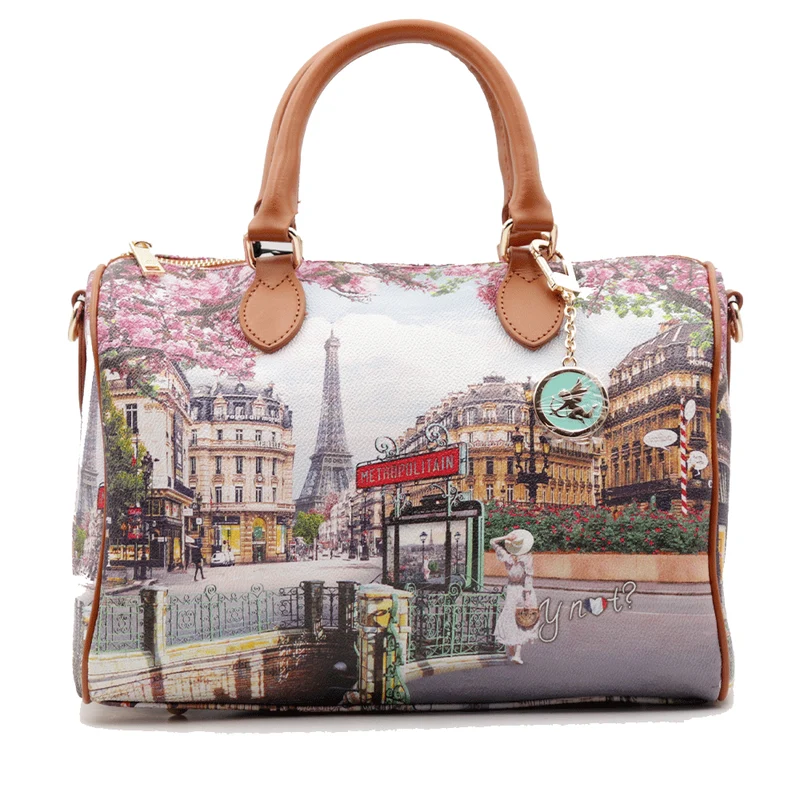 Borsa Donna Y NOT Bauletto Medio con Tracolla YES-318 Emily in Paris