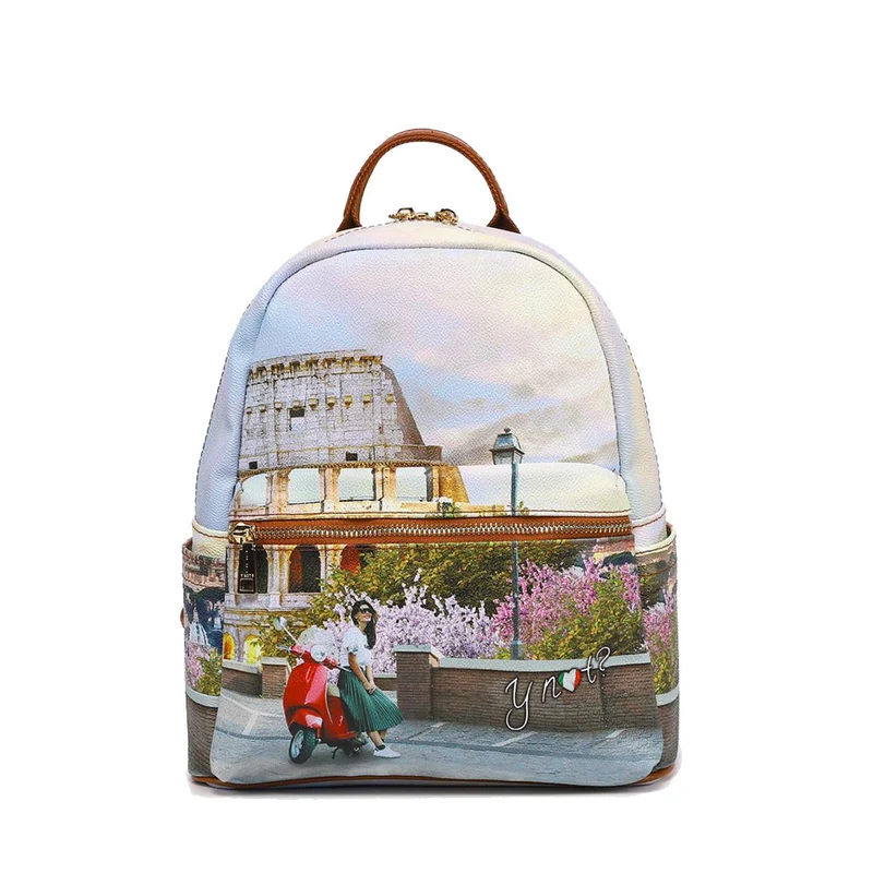 Zaino Donna Piccolo Y NOT con Tasca Esterna YES-380 Italian Love
