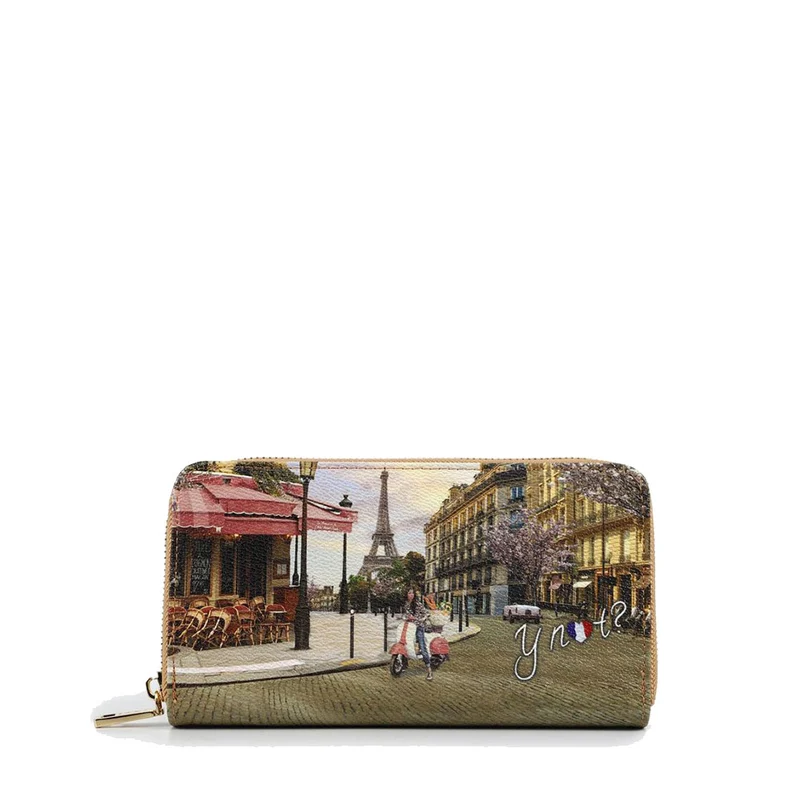 Portafoglio Donna Y NOT YES-361 Velo Paris con Chiusura Zip Around