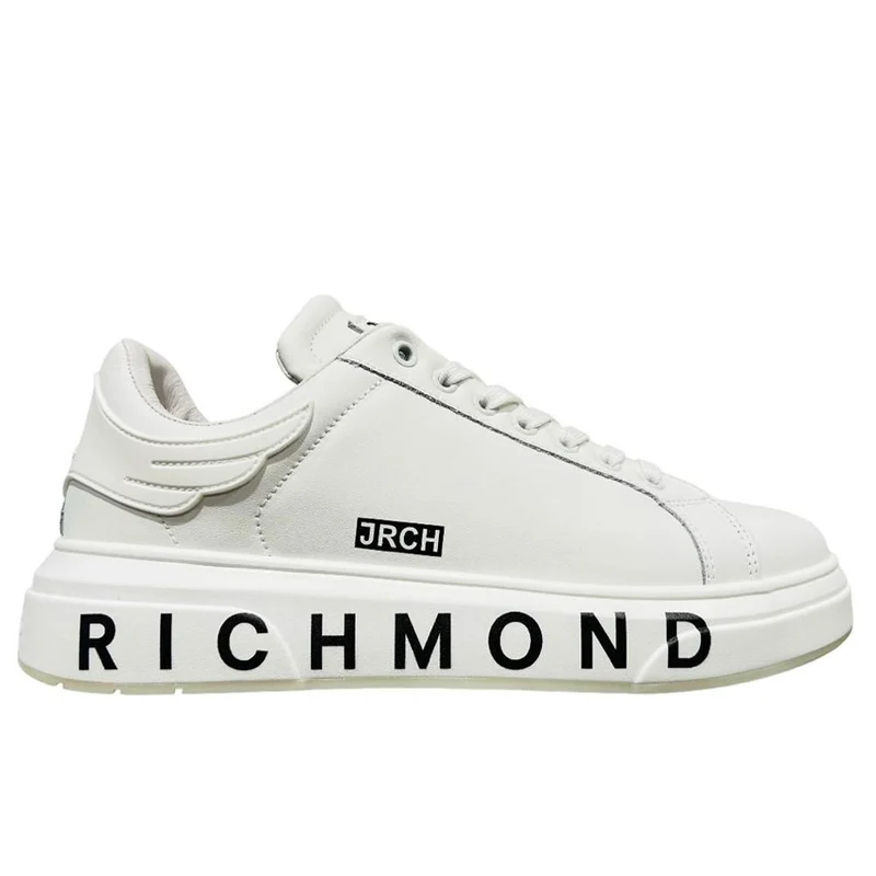 Scarpe Uomo JOHN RICHMOND Sneakers in Pelle Bianca - 18131