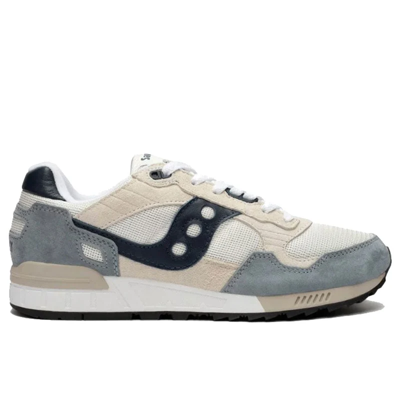 Scarpe Uomo Saucony Sneakers Shadow 5000 Light Gray - Navy