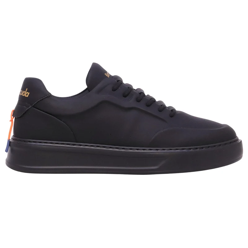 Barracuda Phoenix BU3510 nera sneaker in pelle gommata