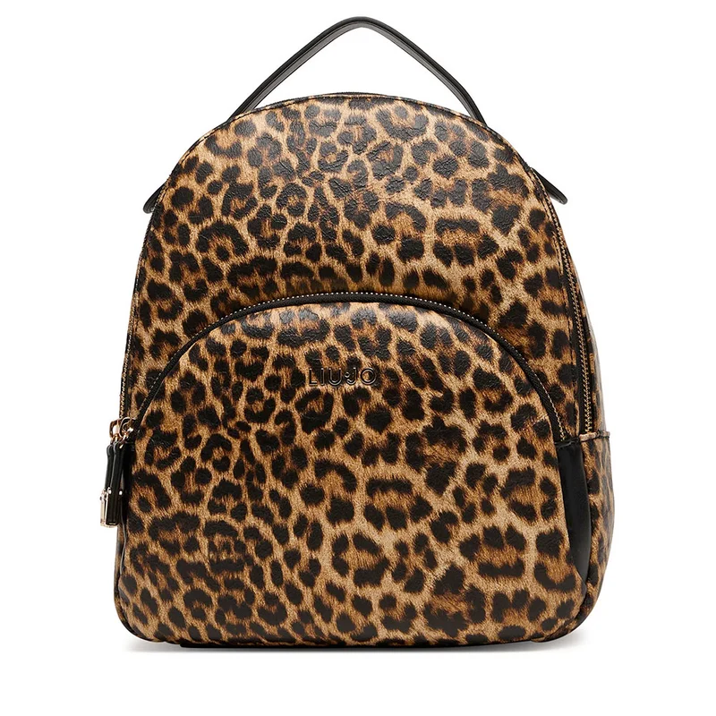 Zaino Donna LIU JO effetto Bottalato stampa Animalier