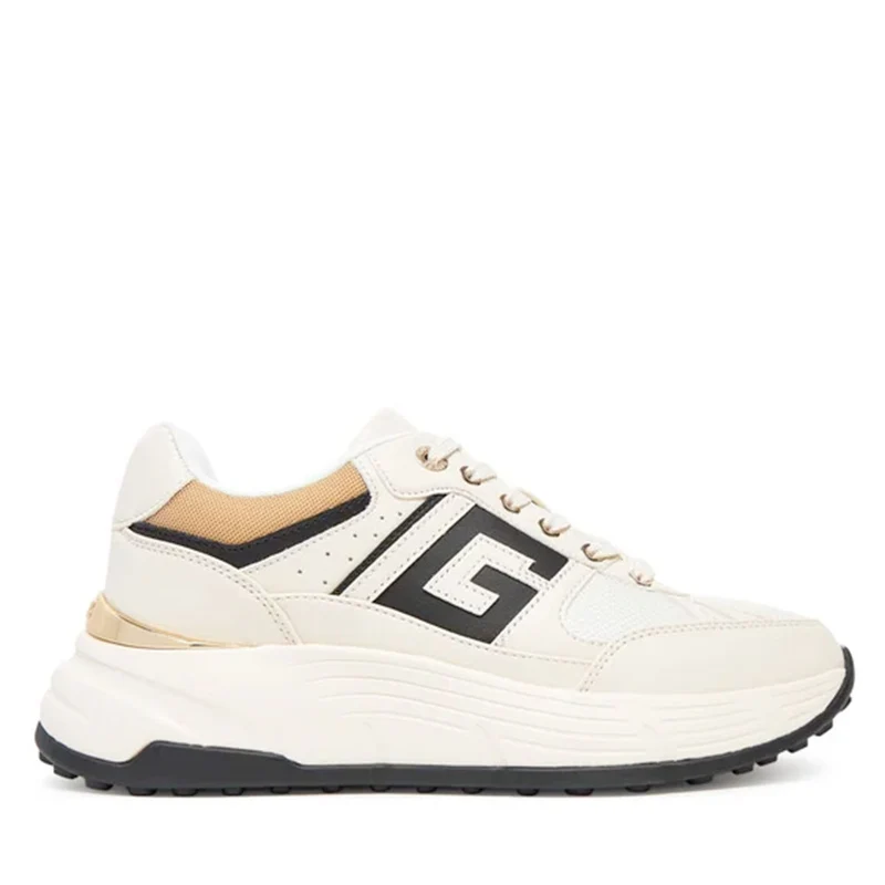 Sneakers Donna GUESS Colore Cream Linea Fonzi