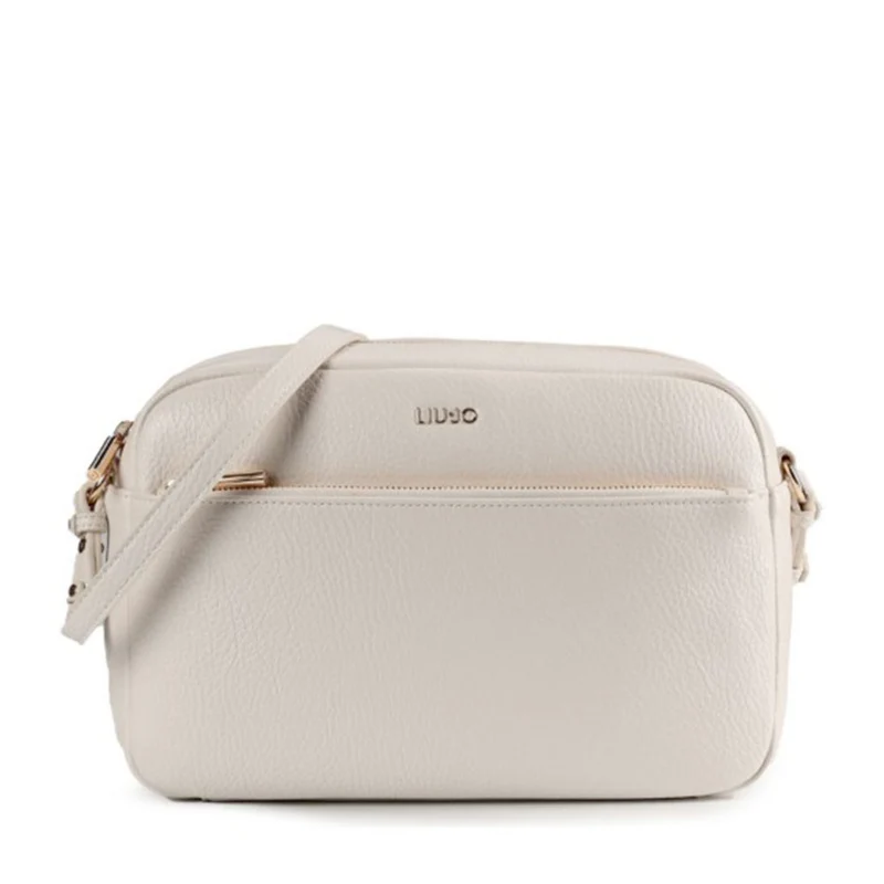 Borsa Donna a Tracolla LIU JO Better effetto Bottalato color Crema