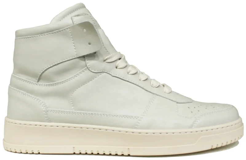 |SNEAKER ALTA UOMO ACS PELLE LATTE|
