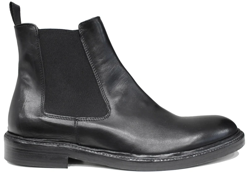 |BEATLES UOMO ACS PELLE NERA|