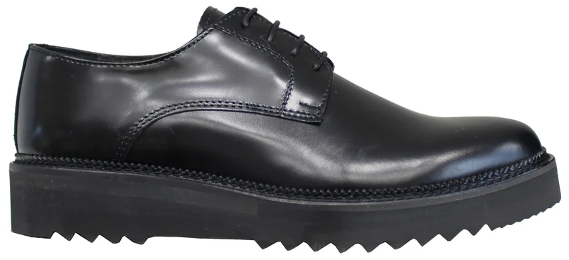 |DERBY UOMO ACS ABRASIVATO NERO|