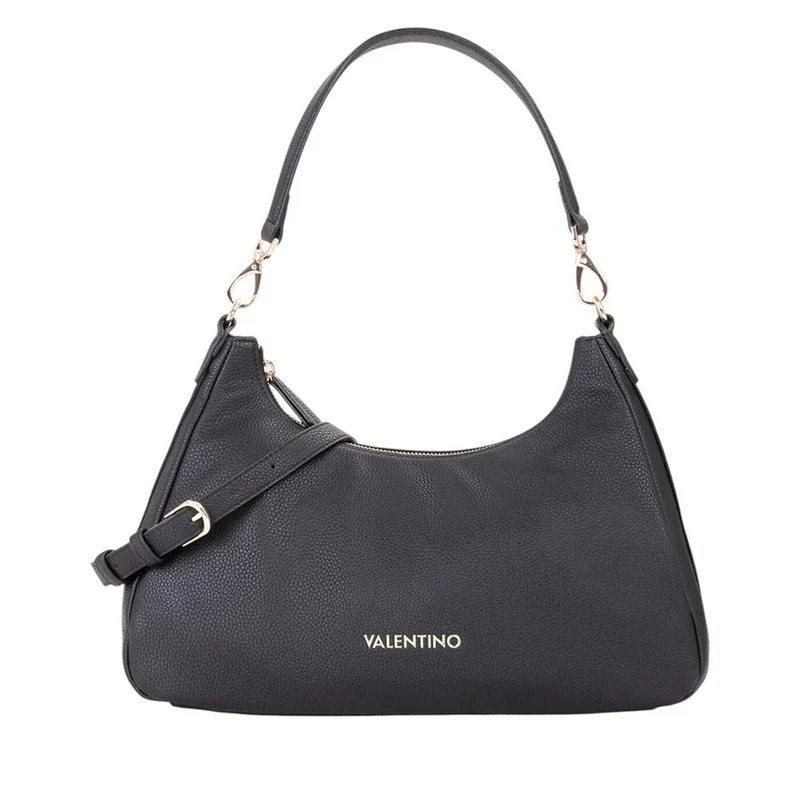 Borsa Donna Hobo a Spalla VALENTINO BAGS linea Twig Re Colore Nero