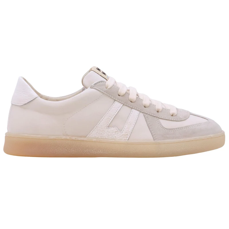 Moma 10601A sneaker uomo in pelle bianca