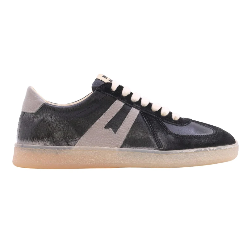 Moma 30601A sneaker donna in pelle nera