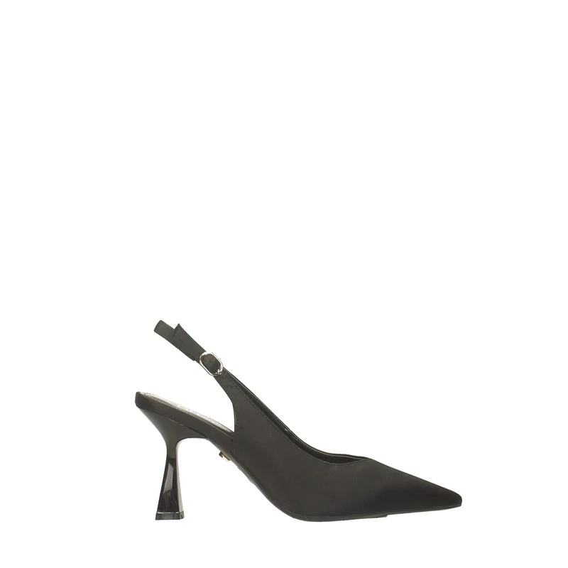 Décolleté in raso. Tacco alto 6cm
