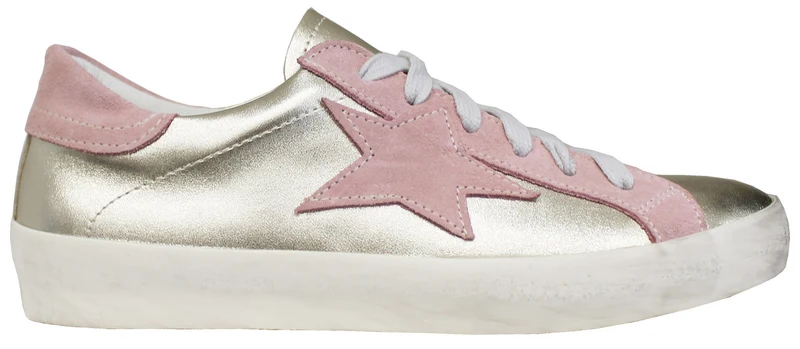 |SNEAKER DONNA ACS PELLE PLATINO/CIPRIA|