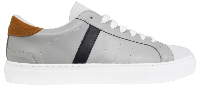 |SNEAKER UOMO ACS PELLE GRIGIO/NERO|