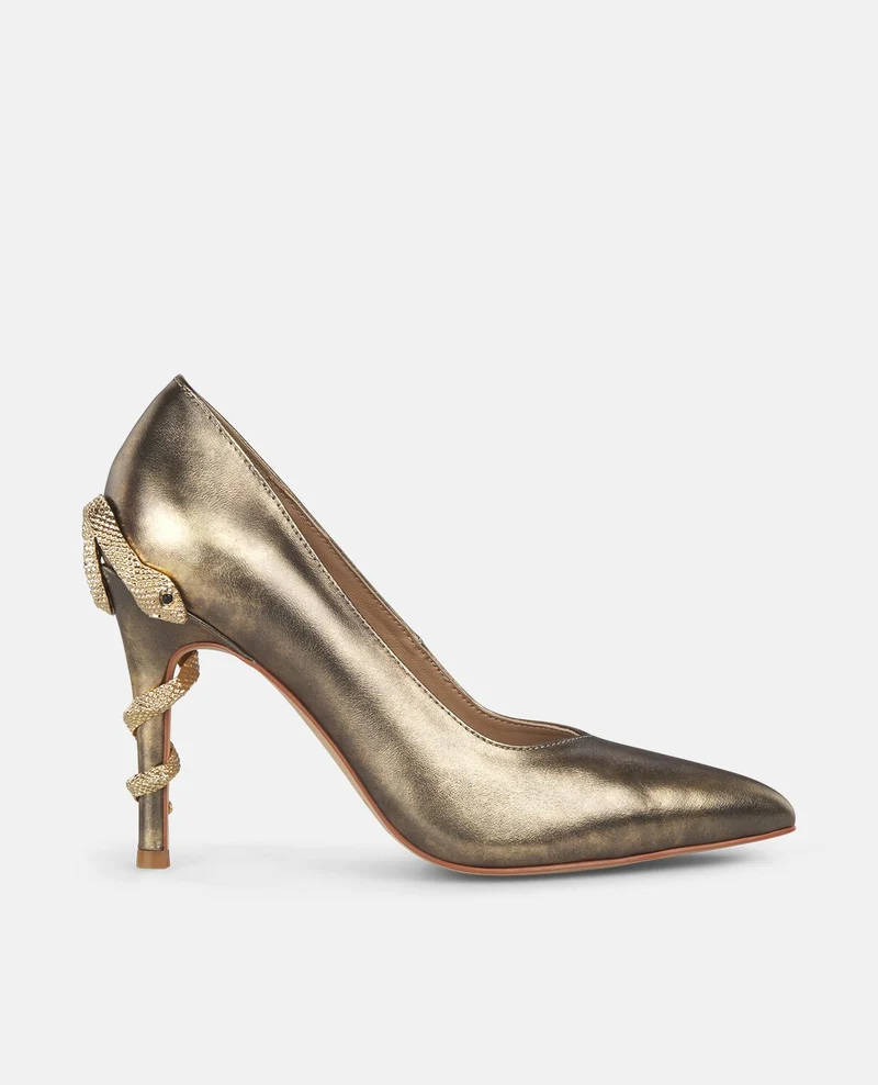 ZAPATO CON SERPIENTE TACÓN