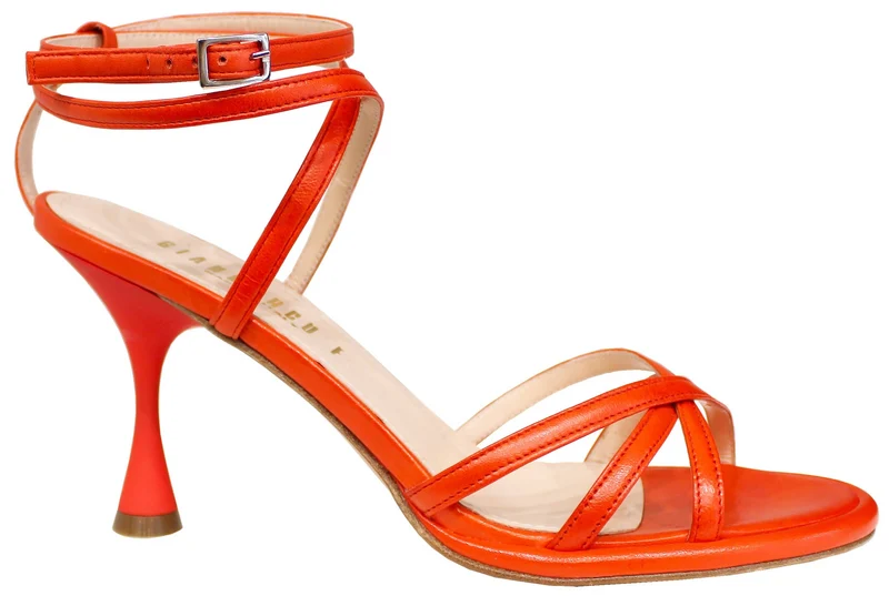 |SANDALO DONNA ACS PELLE CORALLO|