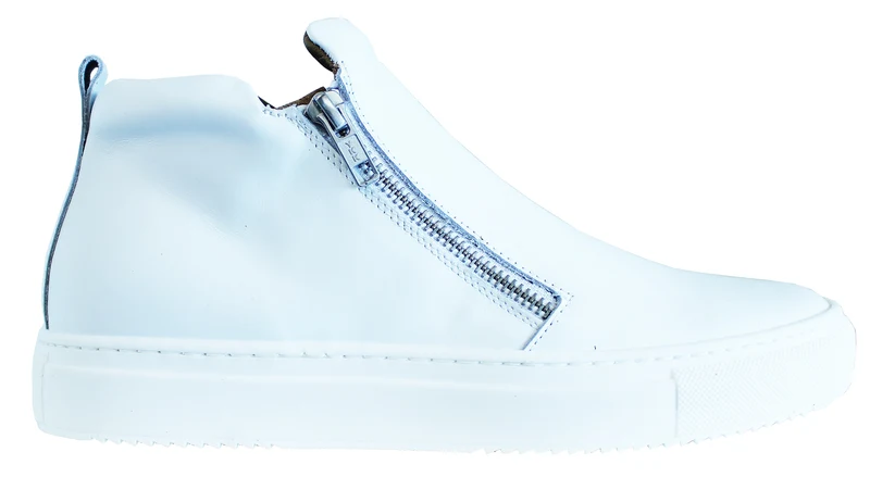 |SNEAKER UOMO PELLE BIANCA|