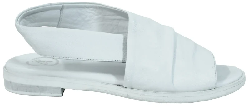|SANDALO DONNA PELLE BIANCA|