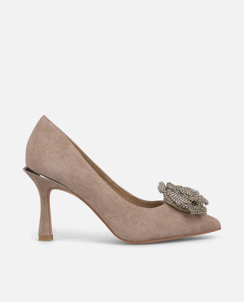 ZAPATO DE TACÓN FLOR