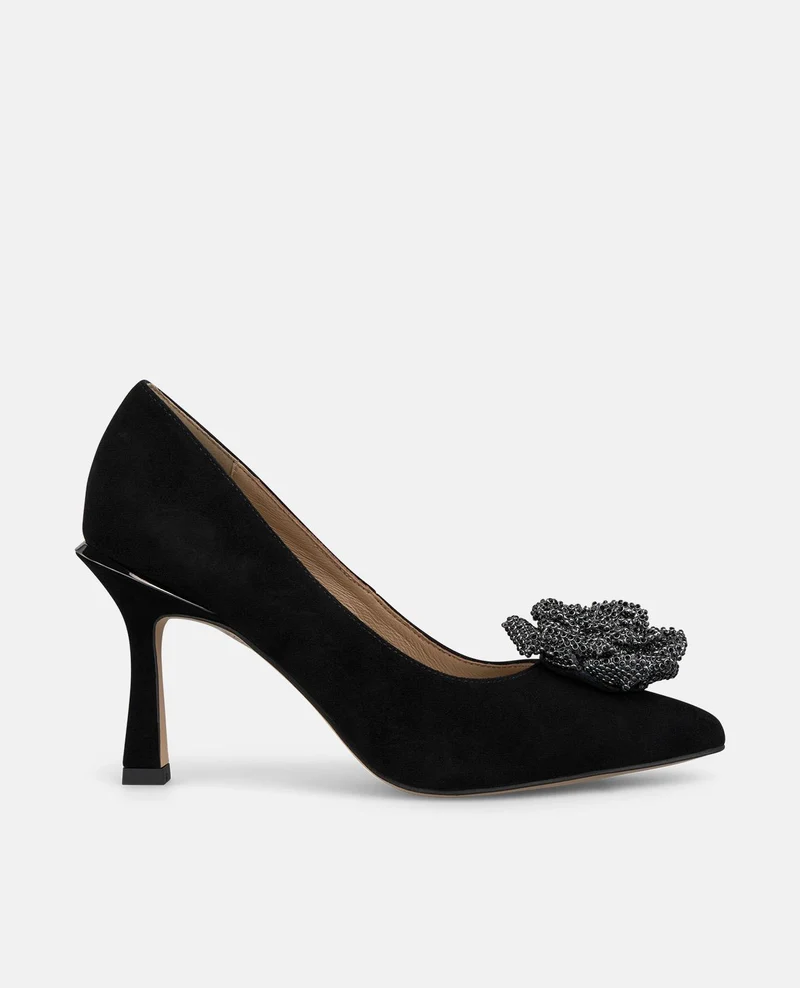 ZAPATO DE TACÓN FLOR