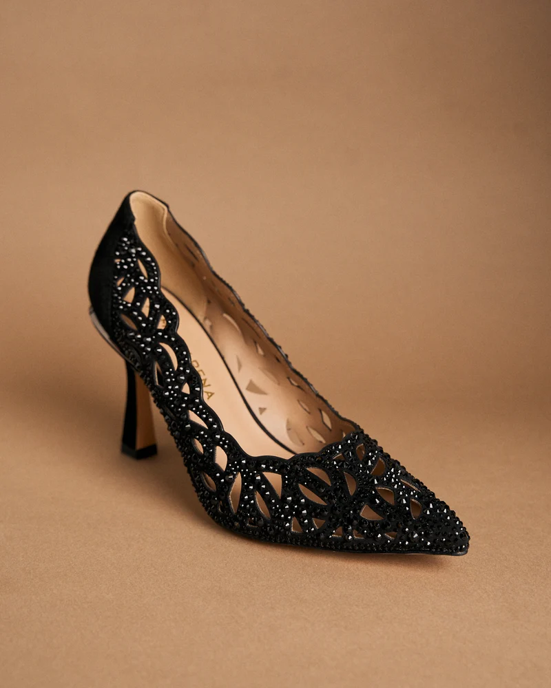 ZAPATO TACÓN TROQUELADO