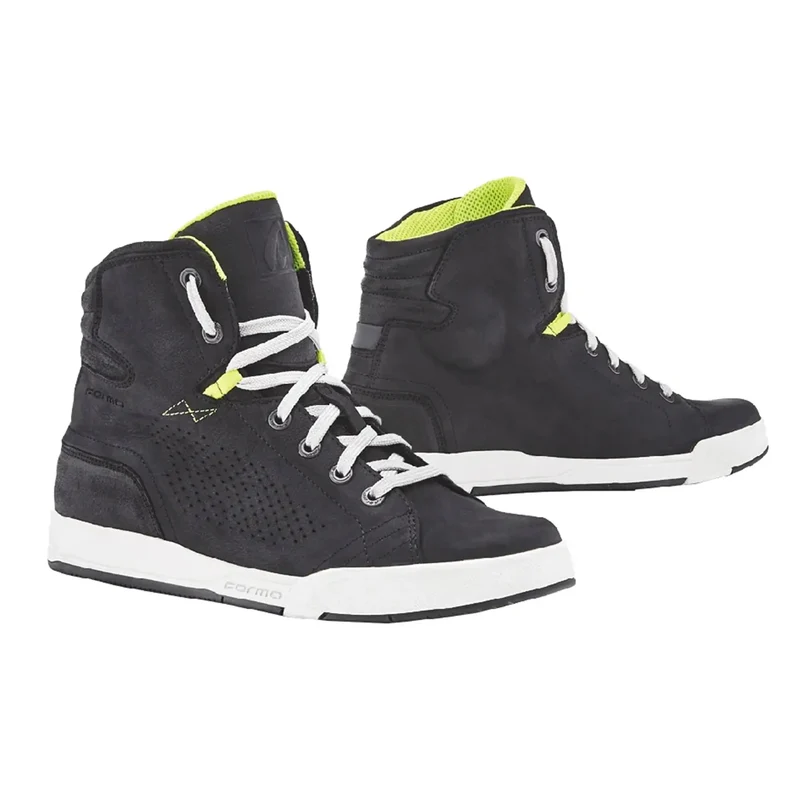 FORMA - Scarpe da moto SWIFT DRY FLOW Nero/bianco