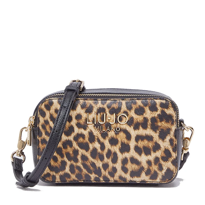 Borsa Donna a Tracolla Small LIU JO Better stampa Bottalata stampa Animalier
