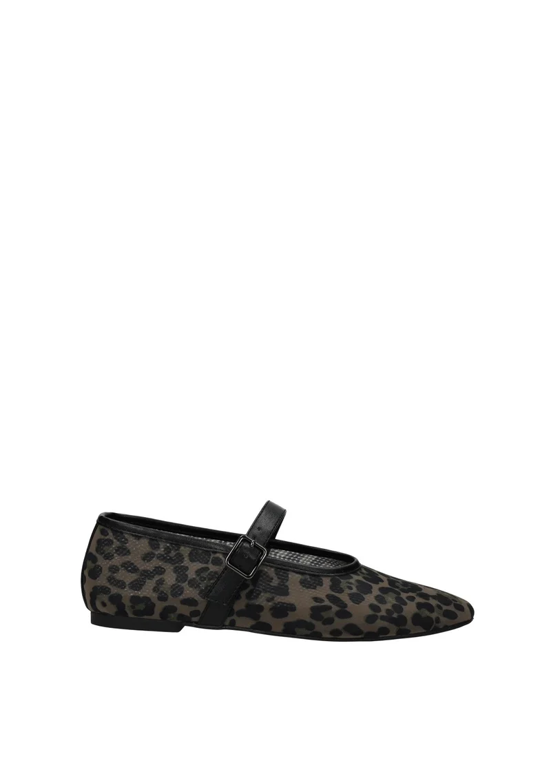 Ballerine con stampa animalier