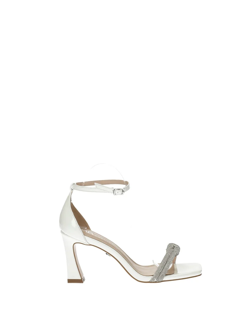 Sandali con listini strass