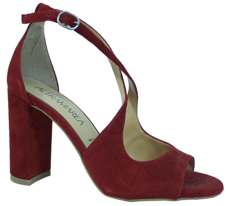 |SANDALO ALTRAMAREA CAMOSCIO ROSSO SCURO|
