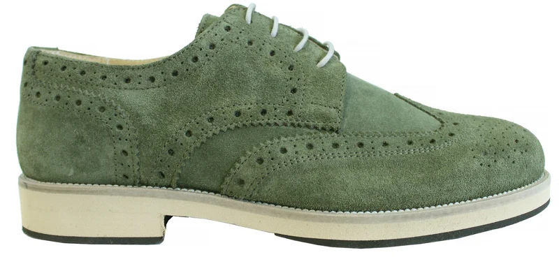 |ACS DERBY UOMO CAMOSCIO VERDE|