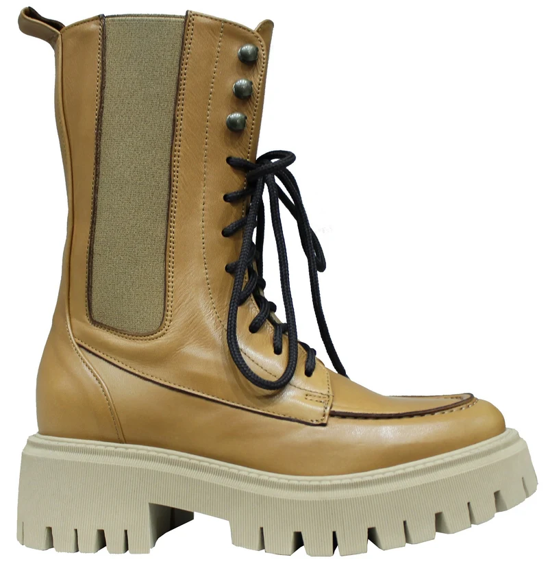 |ACS ANFIBIO STRINGATO ELASTICO PELLE CUOIO|