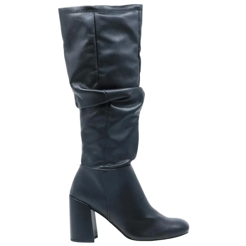 Stivale Steve Madden Lexus Black in eco pelle nera