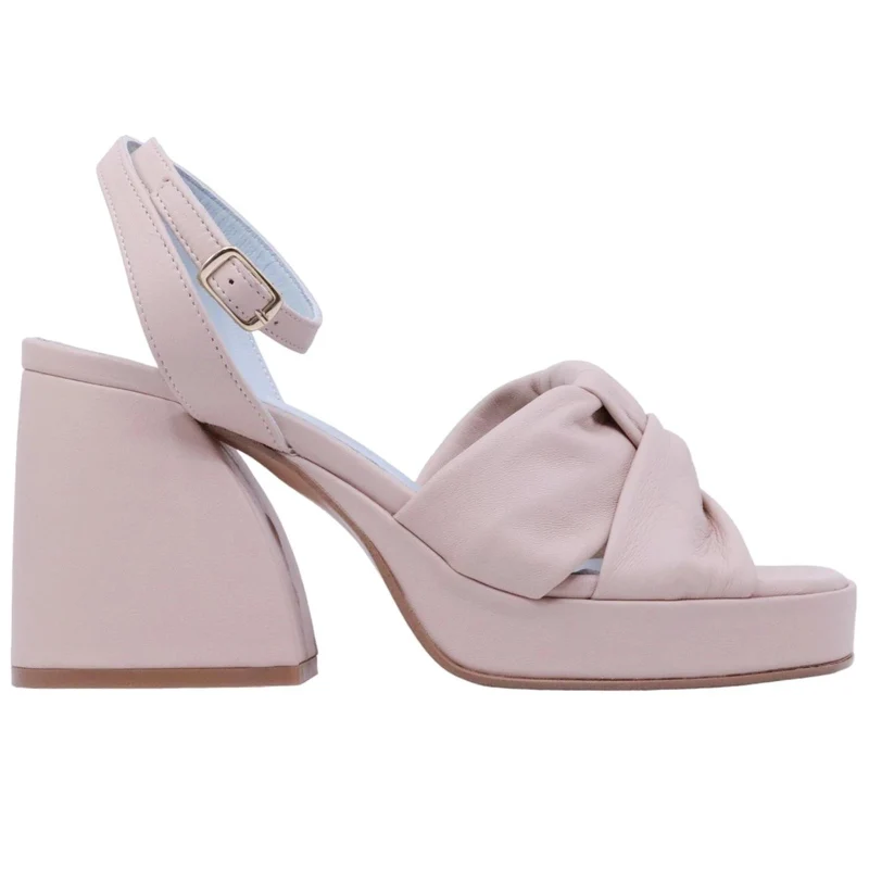 Sandalo donna Poesie Veneziane in pelle di colore nude