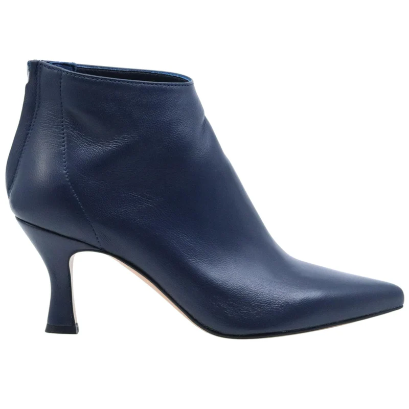 Tronchetto donna Ranyé 130 in pelle blu